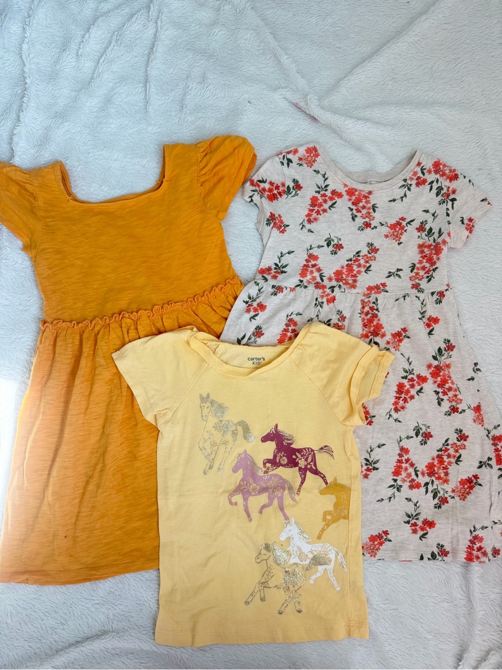 Cat & Jack Old Navy Girls Dress Bundle Lot Size 5T